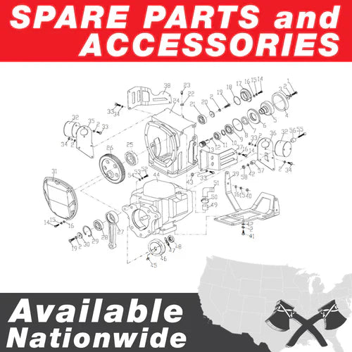 Set of 4 - 6″ x 14″ Replacement Combo Trowel Blades Bar Mount for Tomahawk 36" Power Trowels