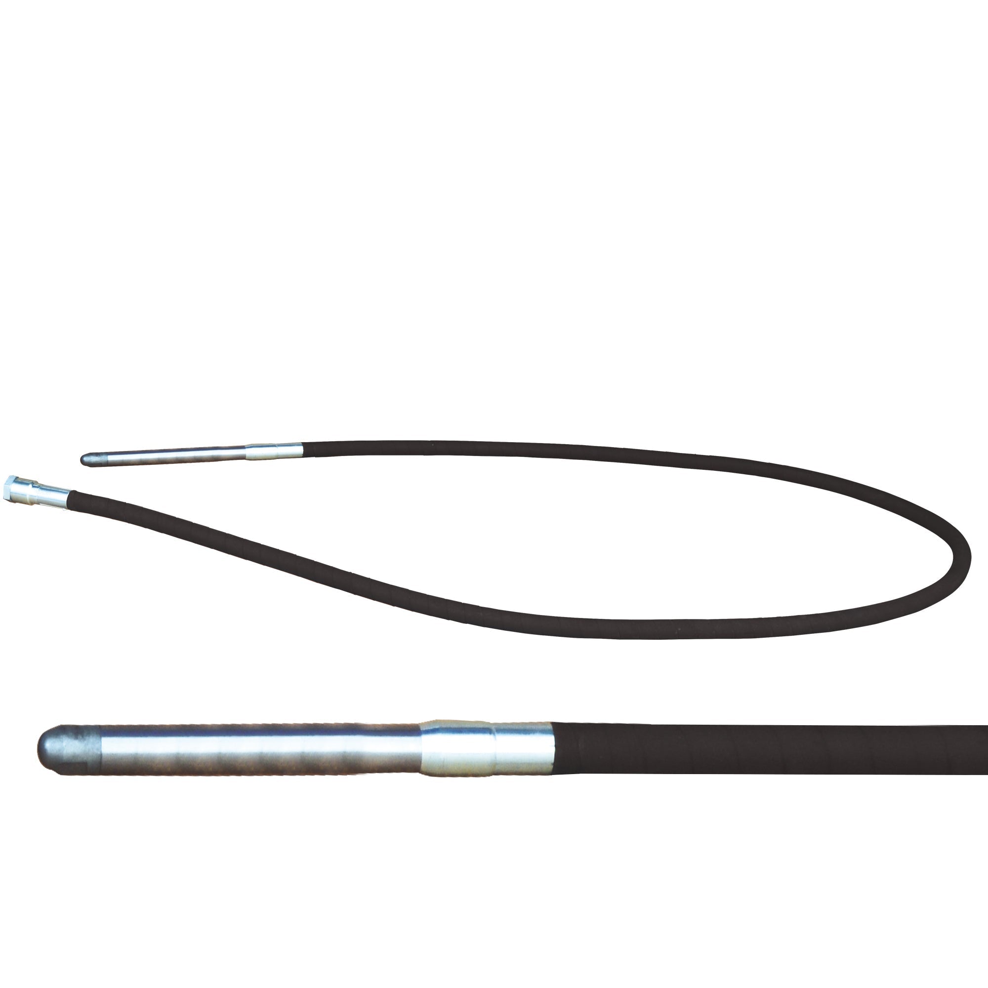 16 ft Concrete Vibrator Flexible Shaft Hose and Head