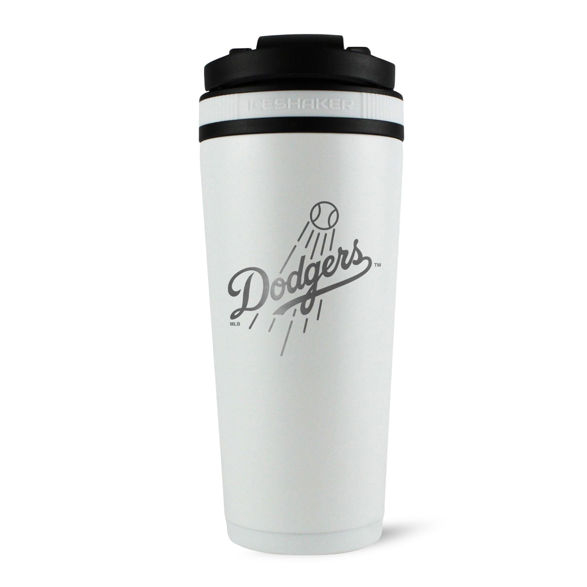 Officially Licensed Los Angeles Dodgers 26oz Ice Shaker - White
