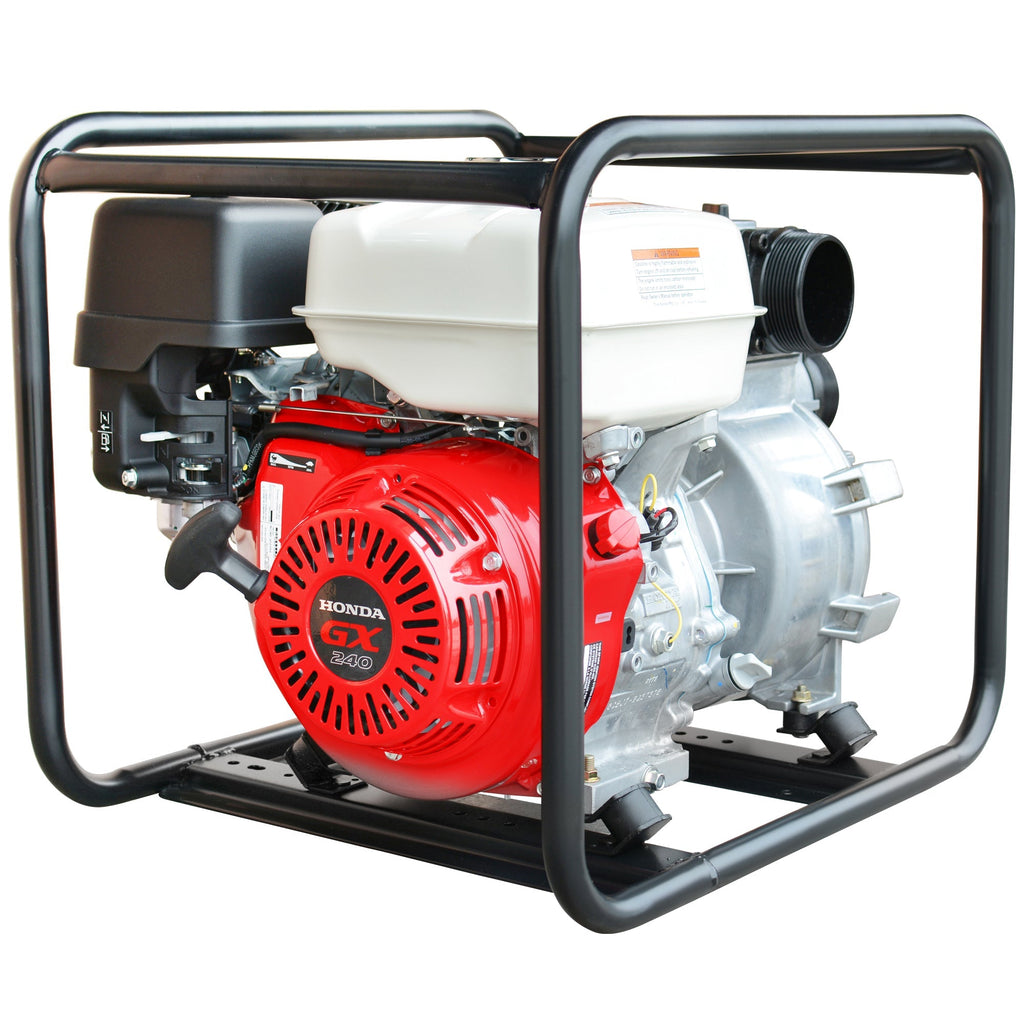 PRE ORDER: 3 Inch Trash Water Pump 375 GPM 8 HP GX270 powered by Honda Portable Utility