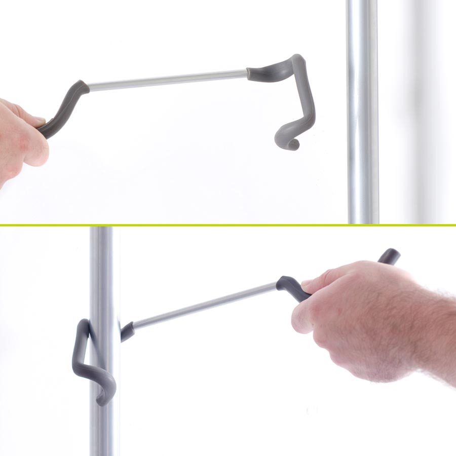 Delta Two Bike Gravity Leaning Stand