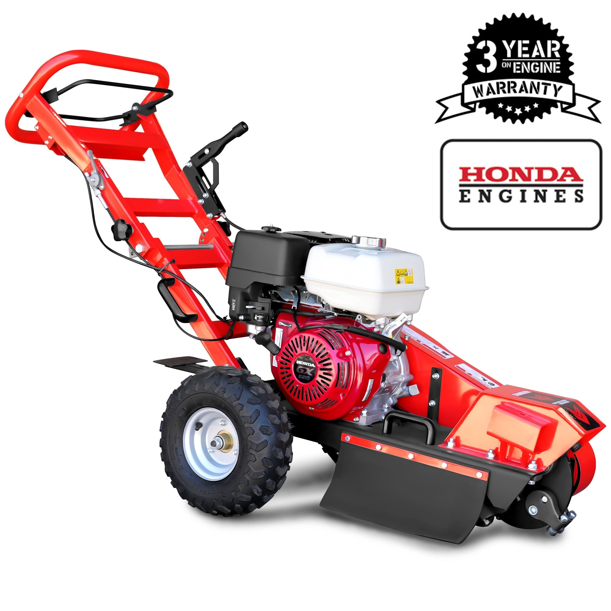Stump Grinder with 12" Blades 13HP Honda GX390 Off-Road Tree Stump Removal