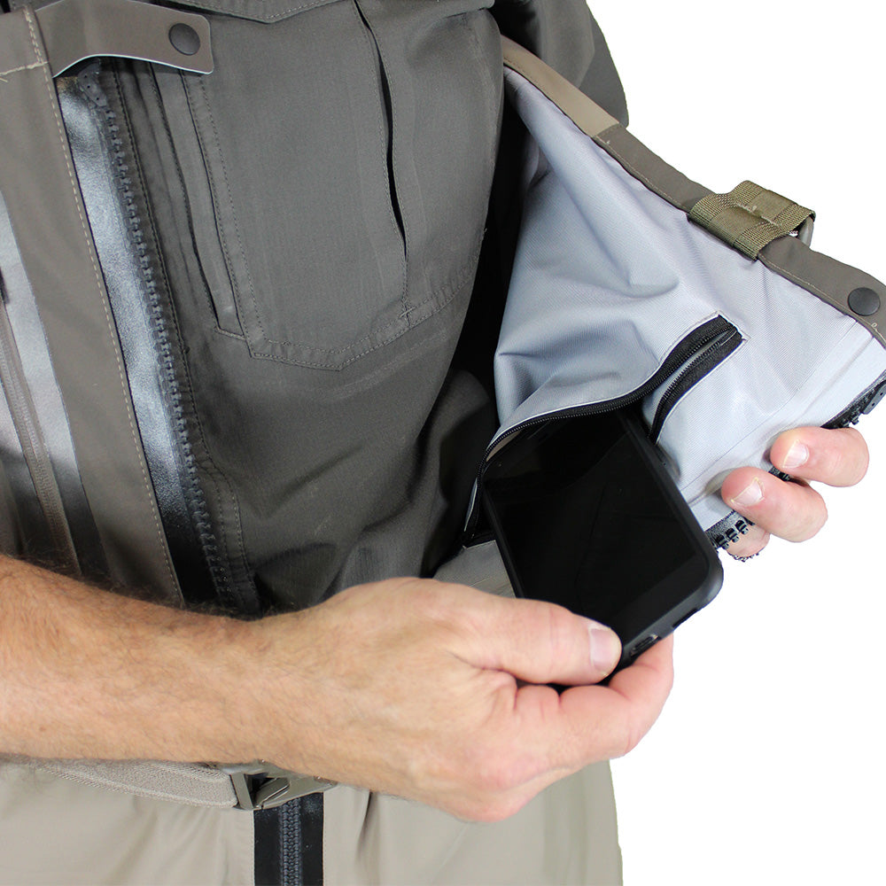 DEEP EDDY Zippered Breathable Wader