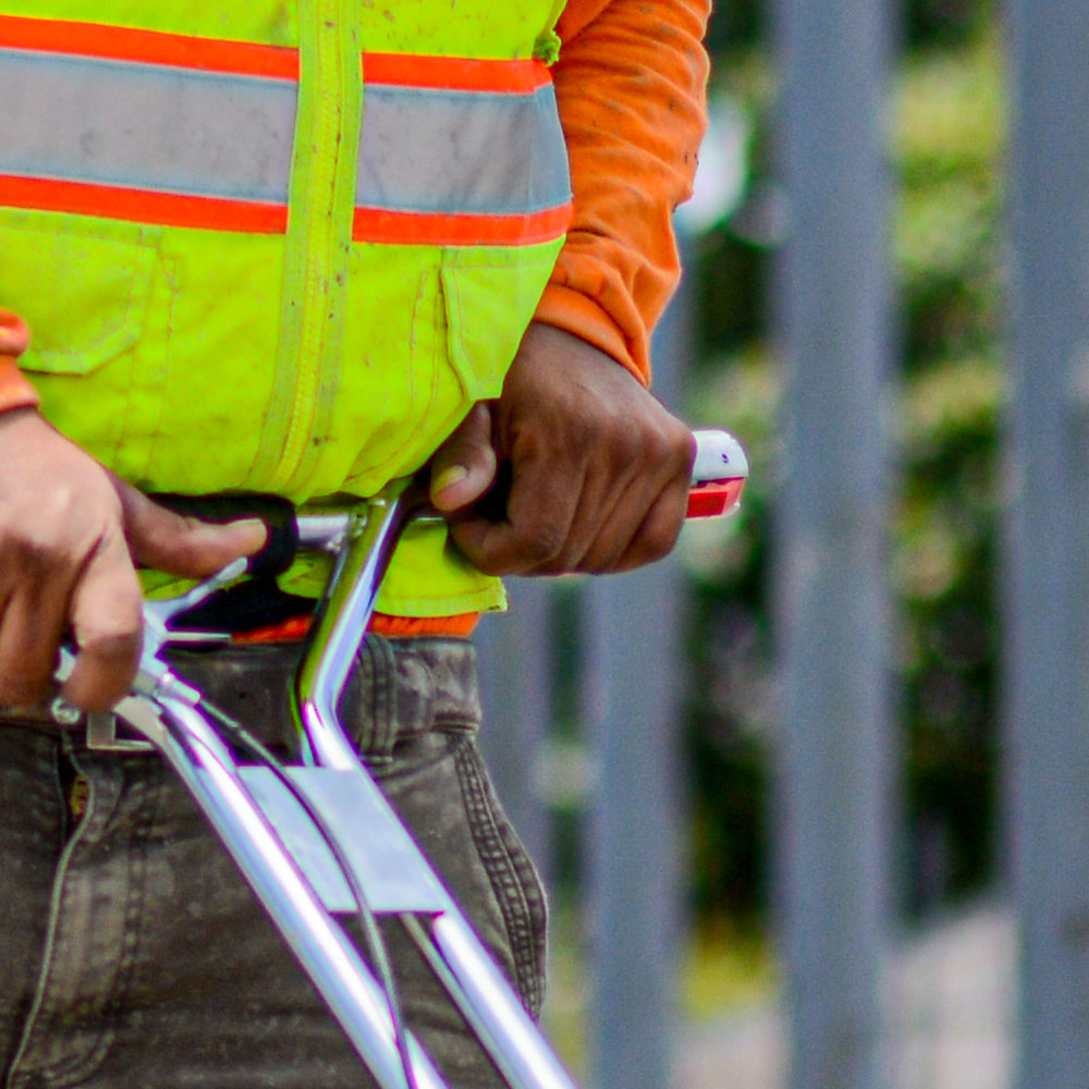 24" Concrete Power Trowel Edger 6HP Kohler Float Pan Blade Screed Finishing Tool