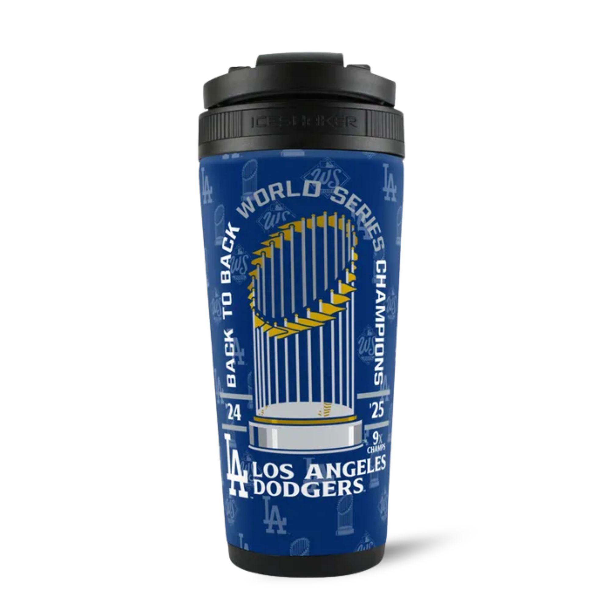 Los Angeles Dodgers 2025 World Series Champions 4D Ice Shaker