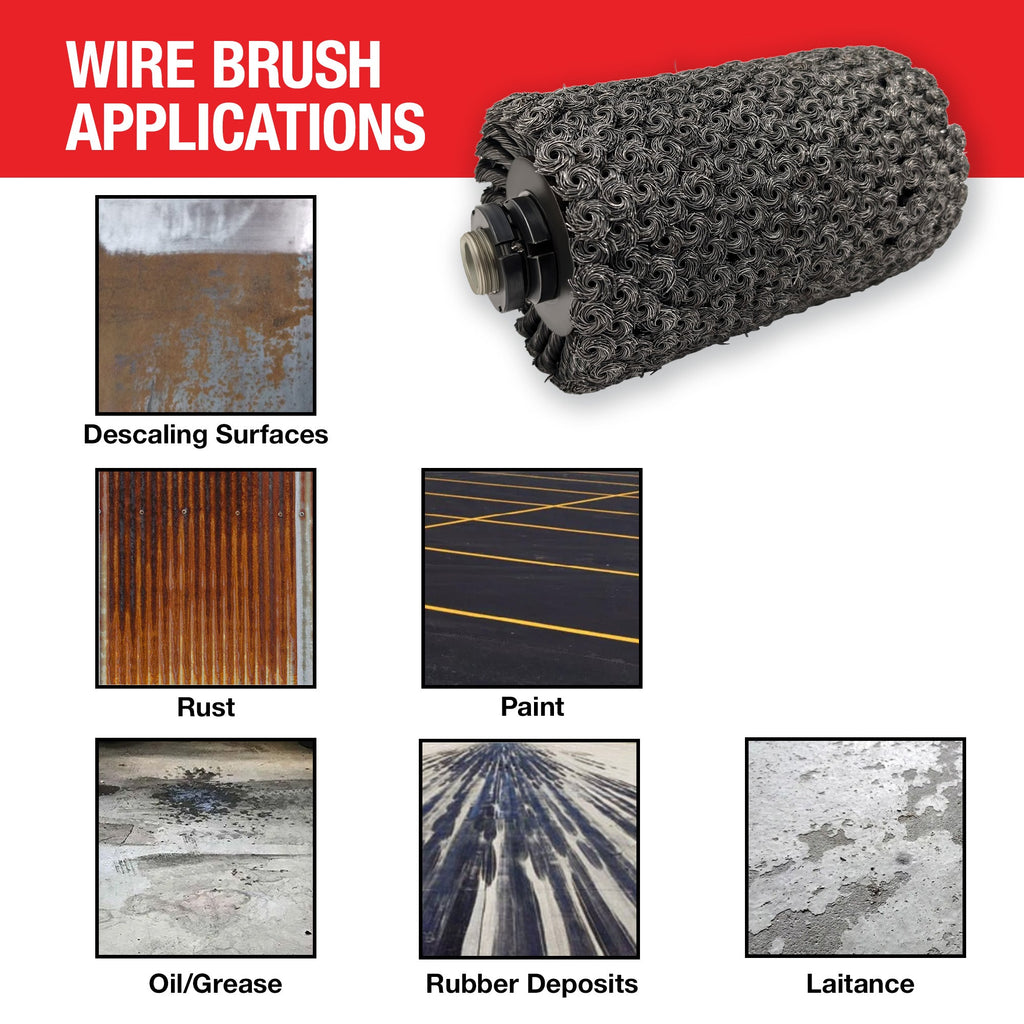 8” Gas Concrete Scarifier Planer Grinder with 5.5 HP Honda Engine Blade Bundle