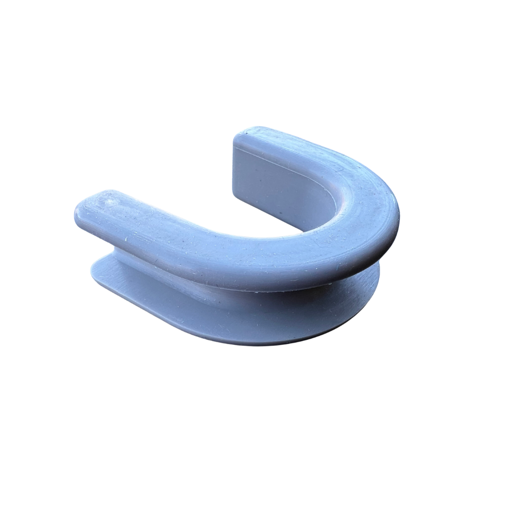 TRAPSKI Non-Skid Rubber Slot Inserts for Ski & Snowboard Racks – Gray 4-12 Packs