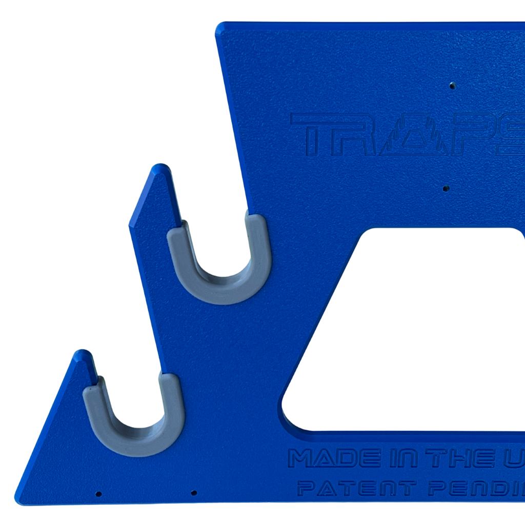 TRAPSKI Non-Skid Rubber Slot Inserts for Ski & Snowboard Racks – Gray 4-12 Packs