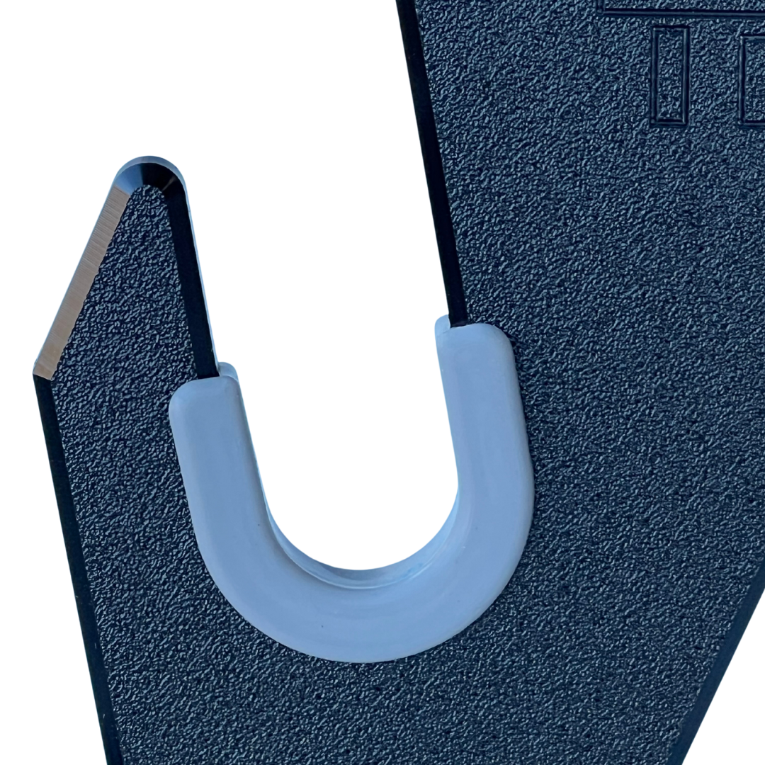 TRAPSKI Non-Skid Rubber Slot Inserts for Ski & Snowboard Racks – Gray 4-12 Packs