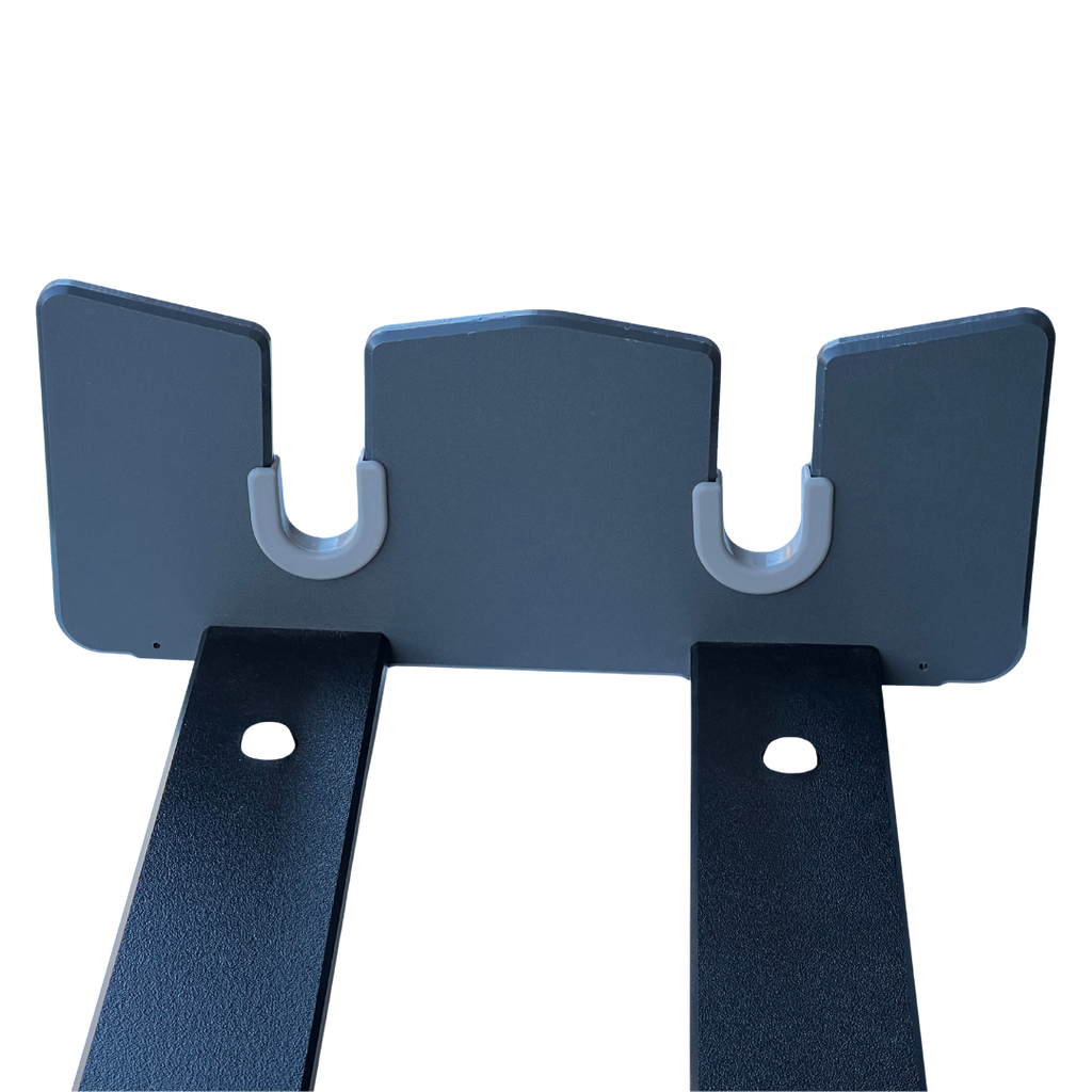 TRAPSKI Non-Skid Rubber Slot Inserts for Ski & Snowboard Racks – Gray 4-12 Packs