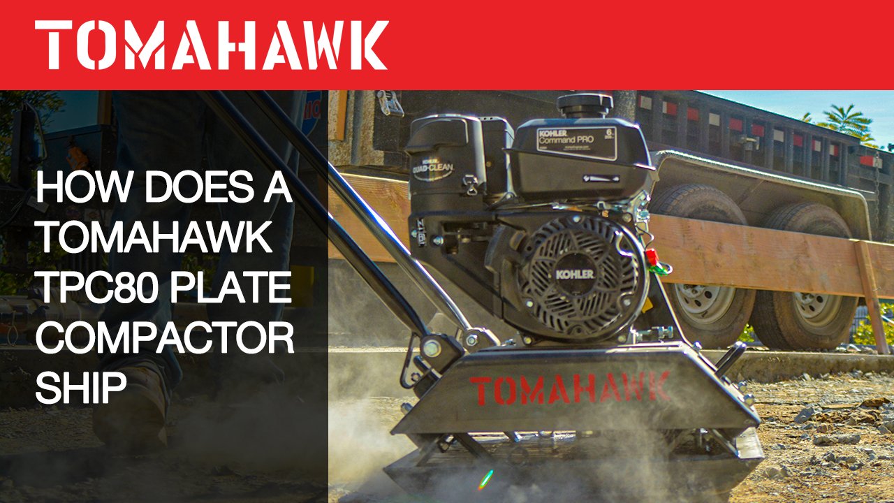 Vibratory Plate Compactor Tamper with Kohler Engine for Dirt Gravel Soil Compaction