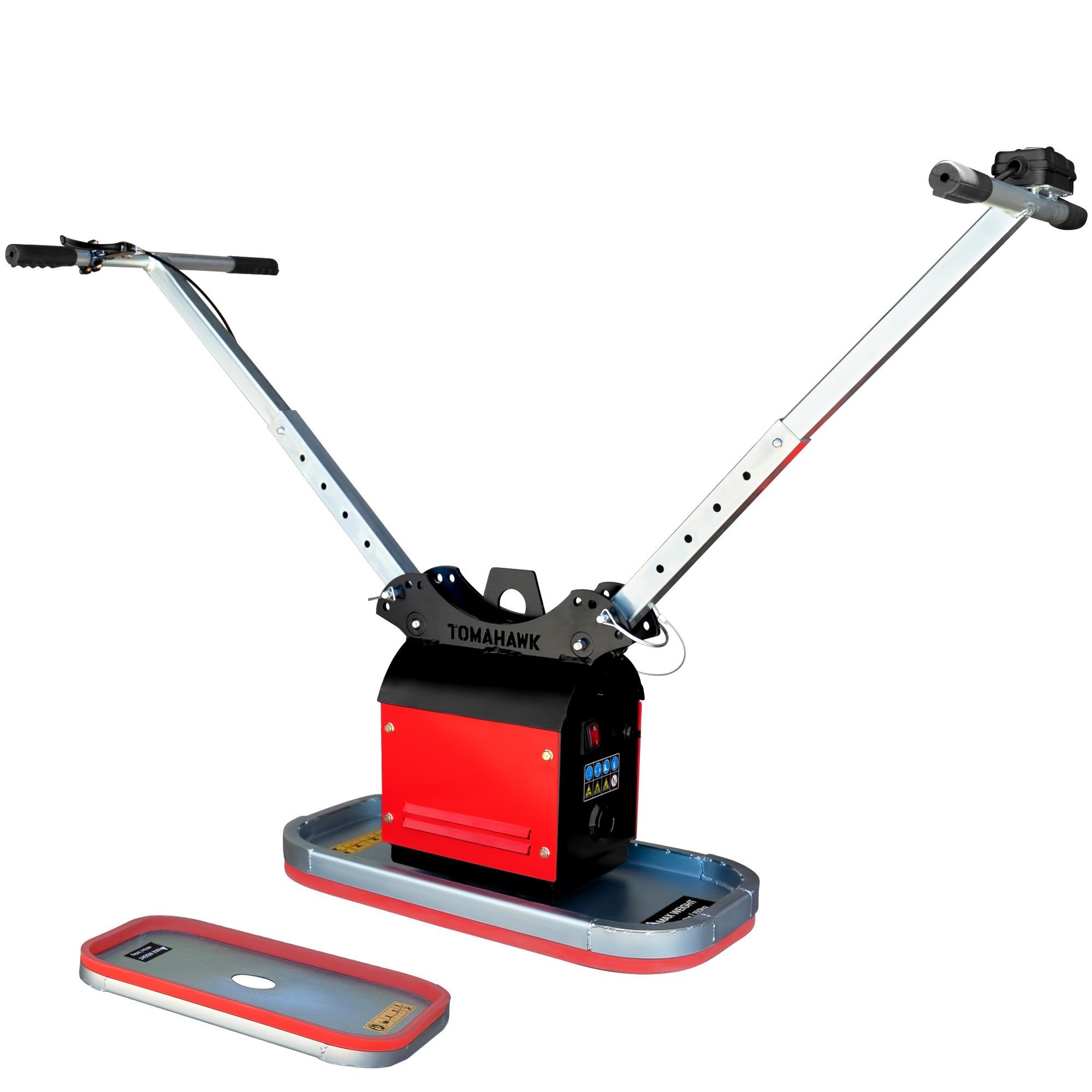 Tomahawk 440 lb Electric Paver Slab Vacuum Lifter 1200W for Hardscaping, Concrete, and Stone Placement