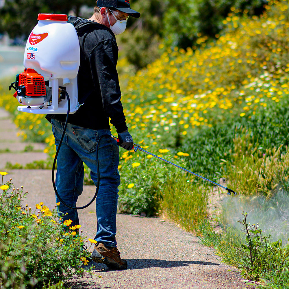5 Gallon Gas Backpack Sprayer 450 PSI Pump for Mosquitoes Pesticides