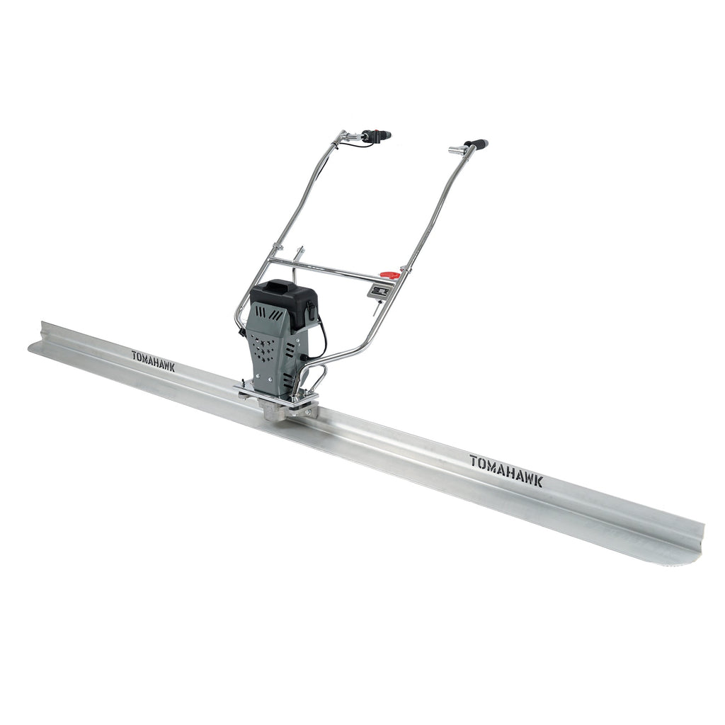 Battery Powered Vibrating Concrete Power Screed 36V/5Ah Float Finishing Tool (Choose 4ft, 6ft, 8ft, 10ft, 12ft, 14ft)