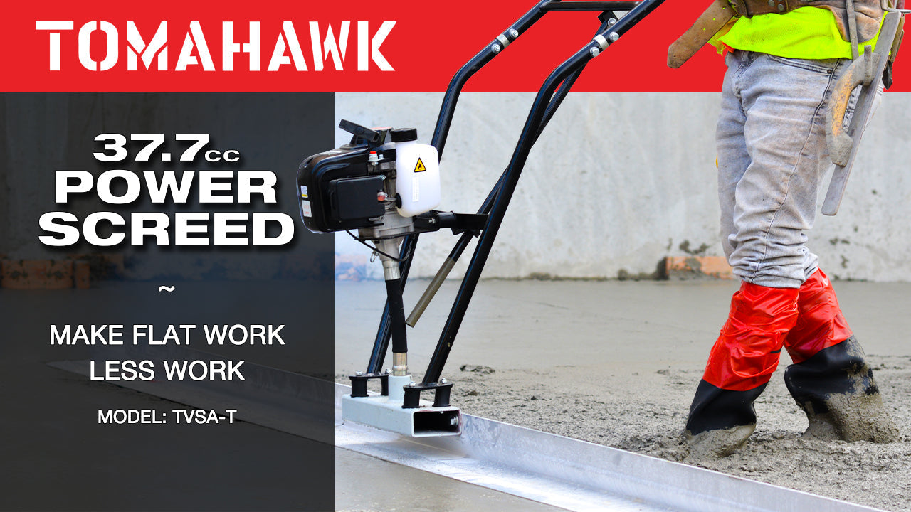Tomahawk Power Aluminum Concrete Screed Blade Bundle (Choose 3 Boards)