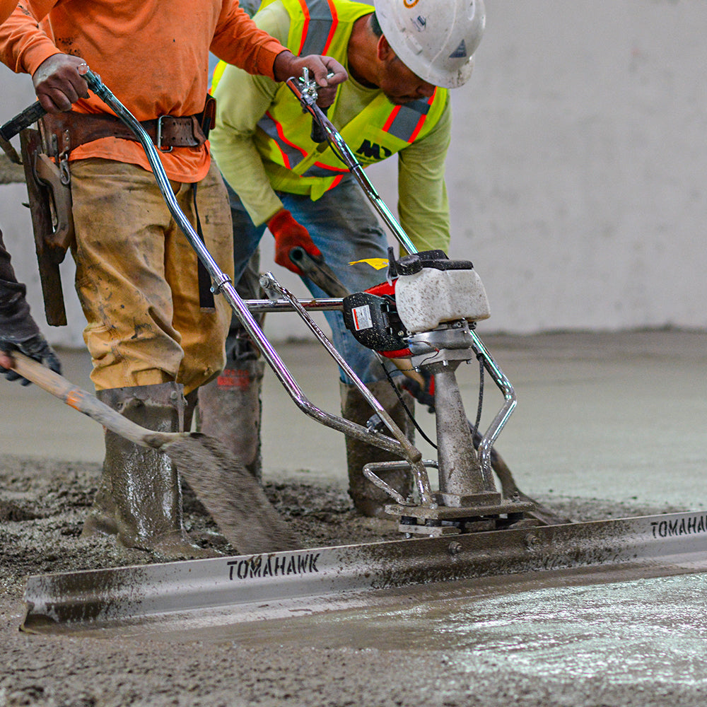 Tomahawk PRO Series Honda Power Screed Single Magnesium Blade Bundle (Choose 4ft, 6ft, 8ft, 10ft, 12ft, 14ft, 16ft)