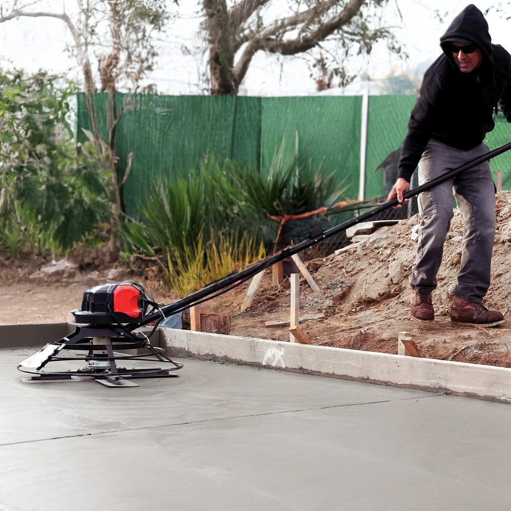 Set of 4 - 6″ x 10.5″ Replacement Combo Trowel Blades Bar Mount for Tomahawk 30" Portable Trowels