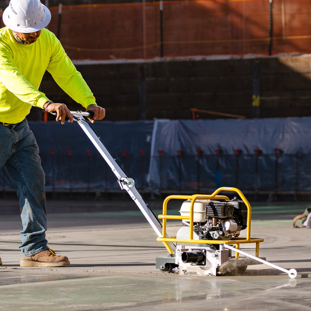 6" Early Entry Green Concrete Saw with 3.5 HP Honda GX120 Engine