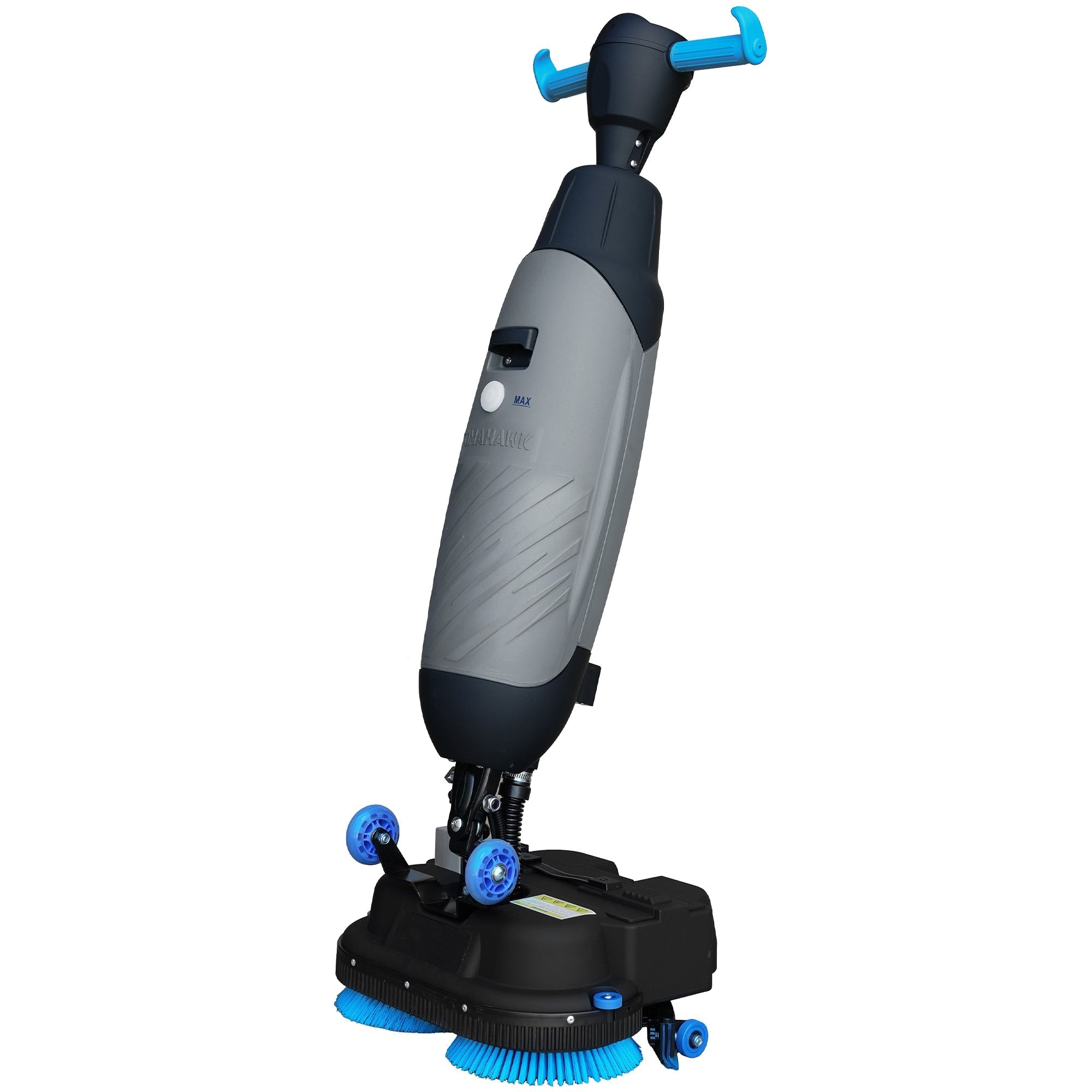 Electric Floor Scrubber Cleaner with 18” Power Mop Brushes Cordless 36V Battery Powered