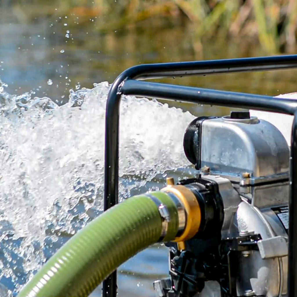 PRE ORDER: 3 Inch Trash Water Pump 375 GPM 8 HP GX270 powered by Honda Portable Utility