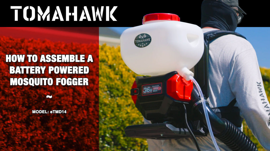 4 Gal Battery Powered Backpack Mosquito Fogger Sprayer 36V for Pest Control Ticks, Fleas, Flies, and Mosquitoes