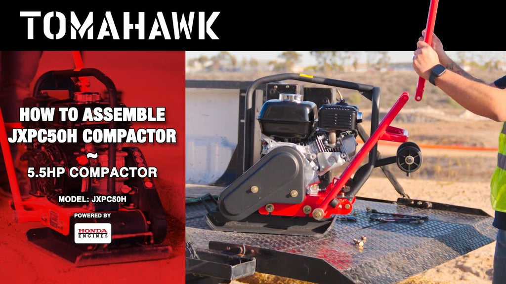 5.5 HP Honda Vibratory Plate Compactor for Soil Compaction Tamper 3 Year Warranty
