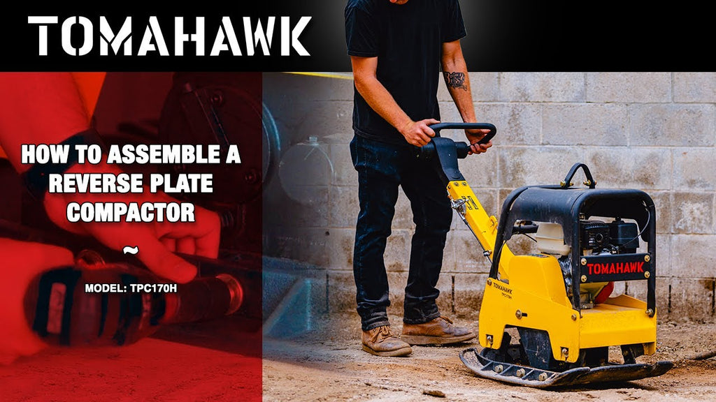 6.5 HP Honda Reverse Hydraulic Plate Compactor for Asphalt, Aggregate, Cohesive Soil Compaction