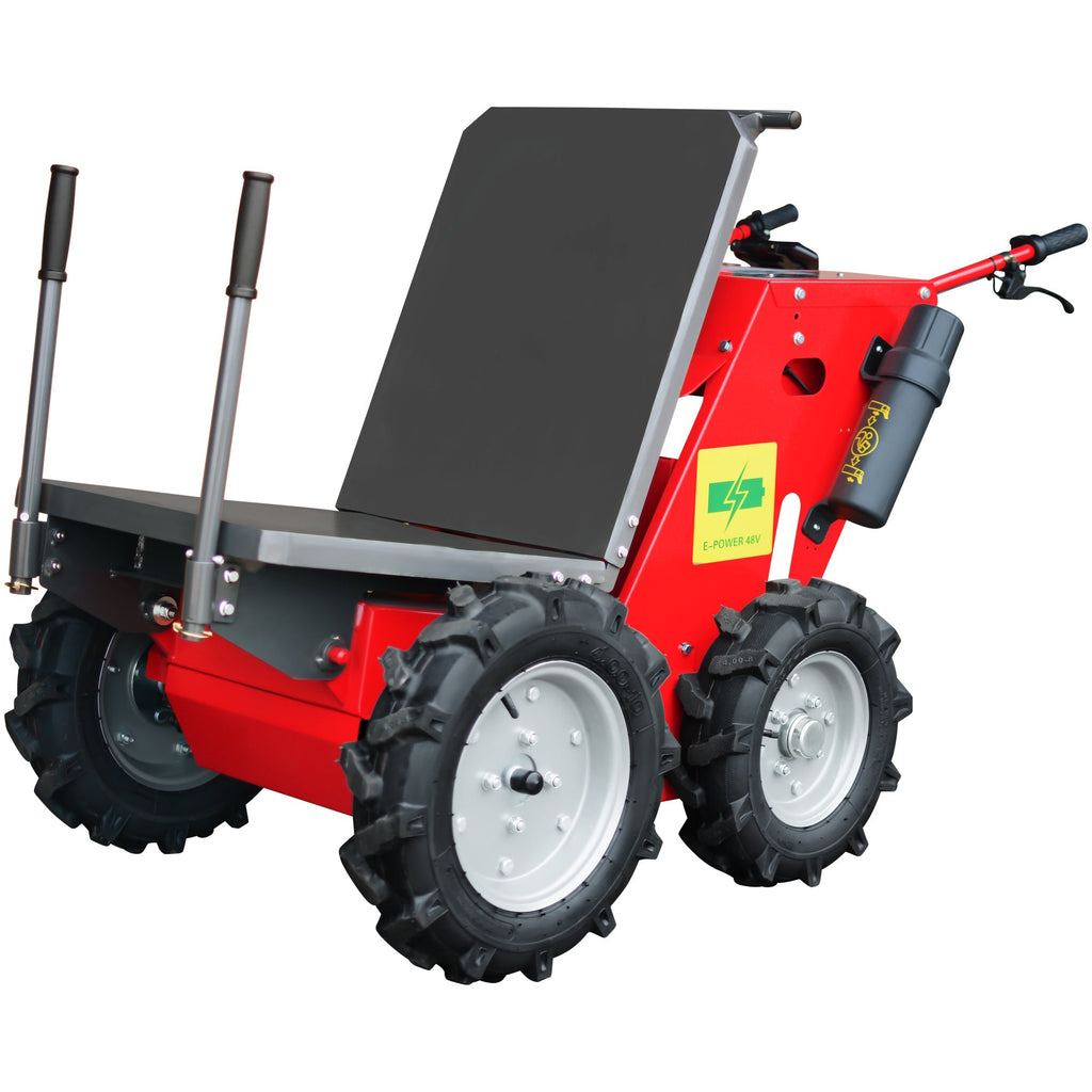 Flat Bed Skid Platform Attachment for TBUGGY300e Power Buggy