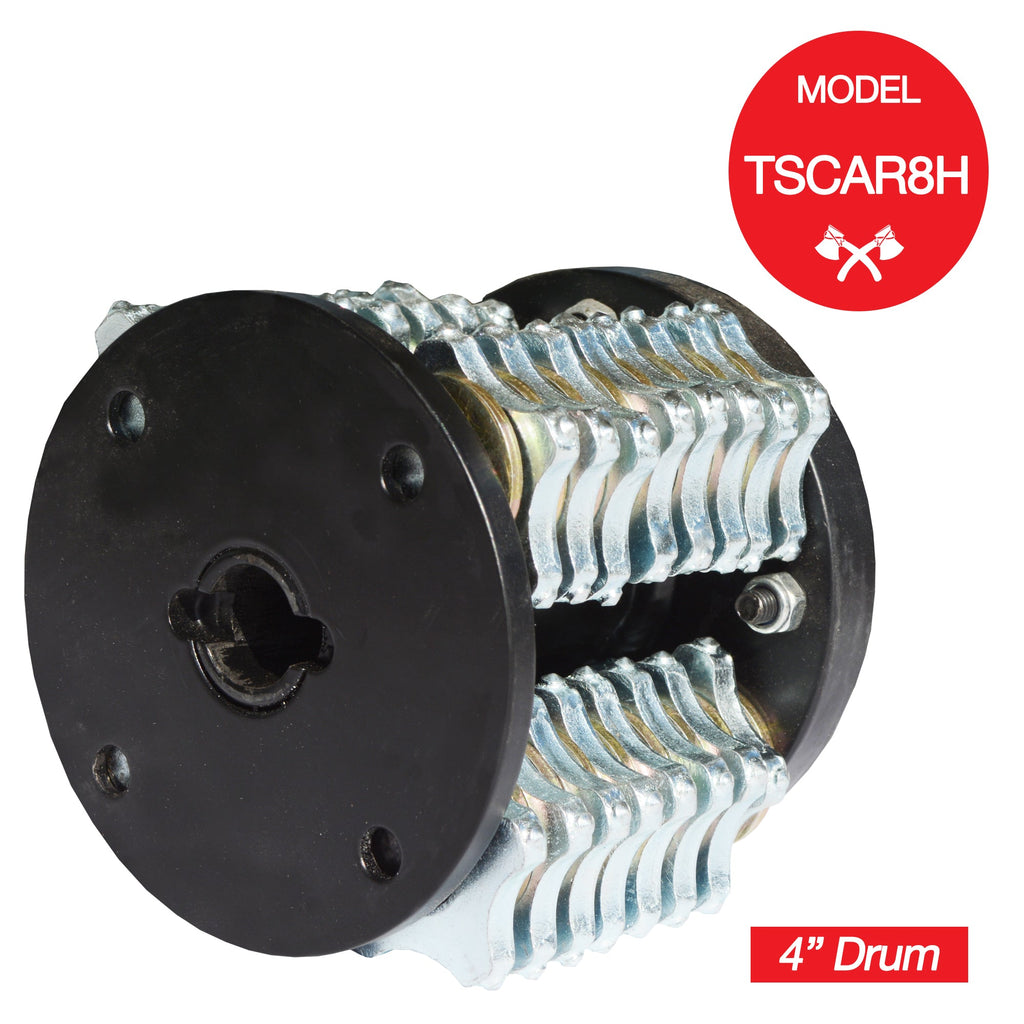 8” Gas Concrete Scarifier Planer Grinder with 5.5 HP Honda Engine & Drum